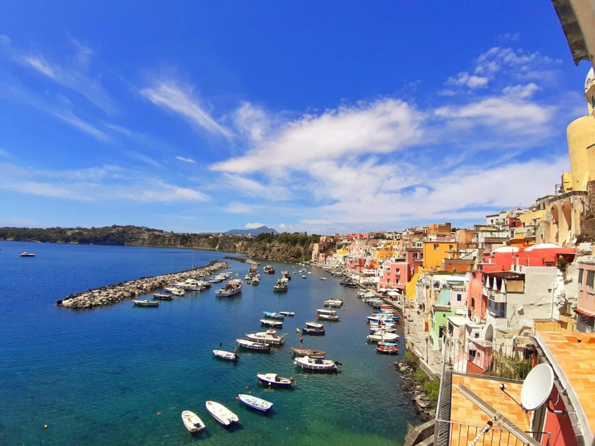 Apartament La Casa Azzurra Procida Zewnętrze zdjęcie