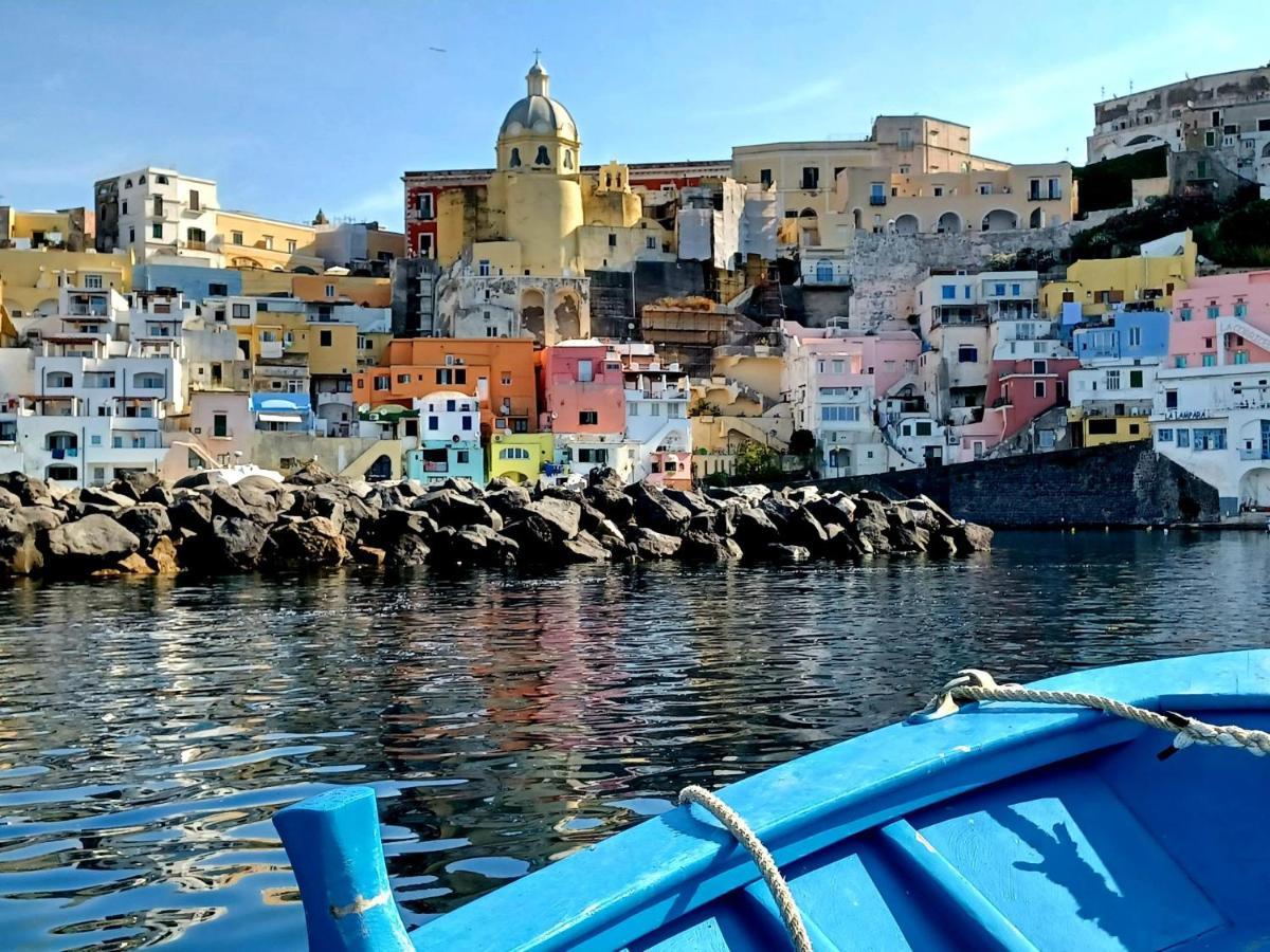 Apartament La Casa Azzurra Procida Zewnętrze zdjęcie
